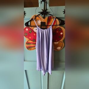 Lavender/Blue Sleeveless Women's Top